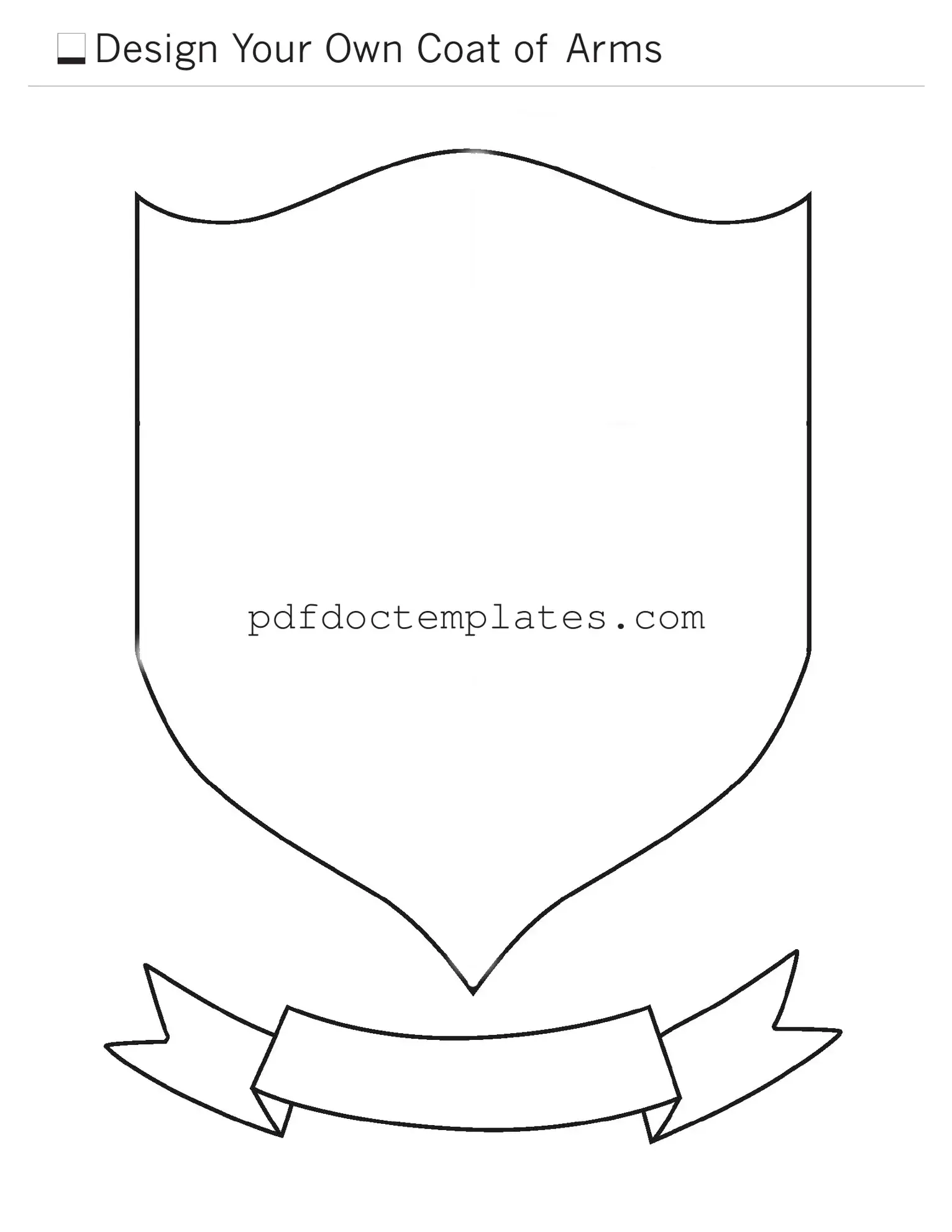 Download Coat Of Arms Template