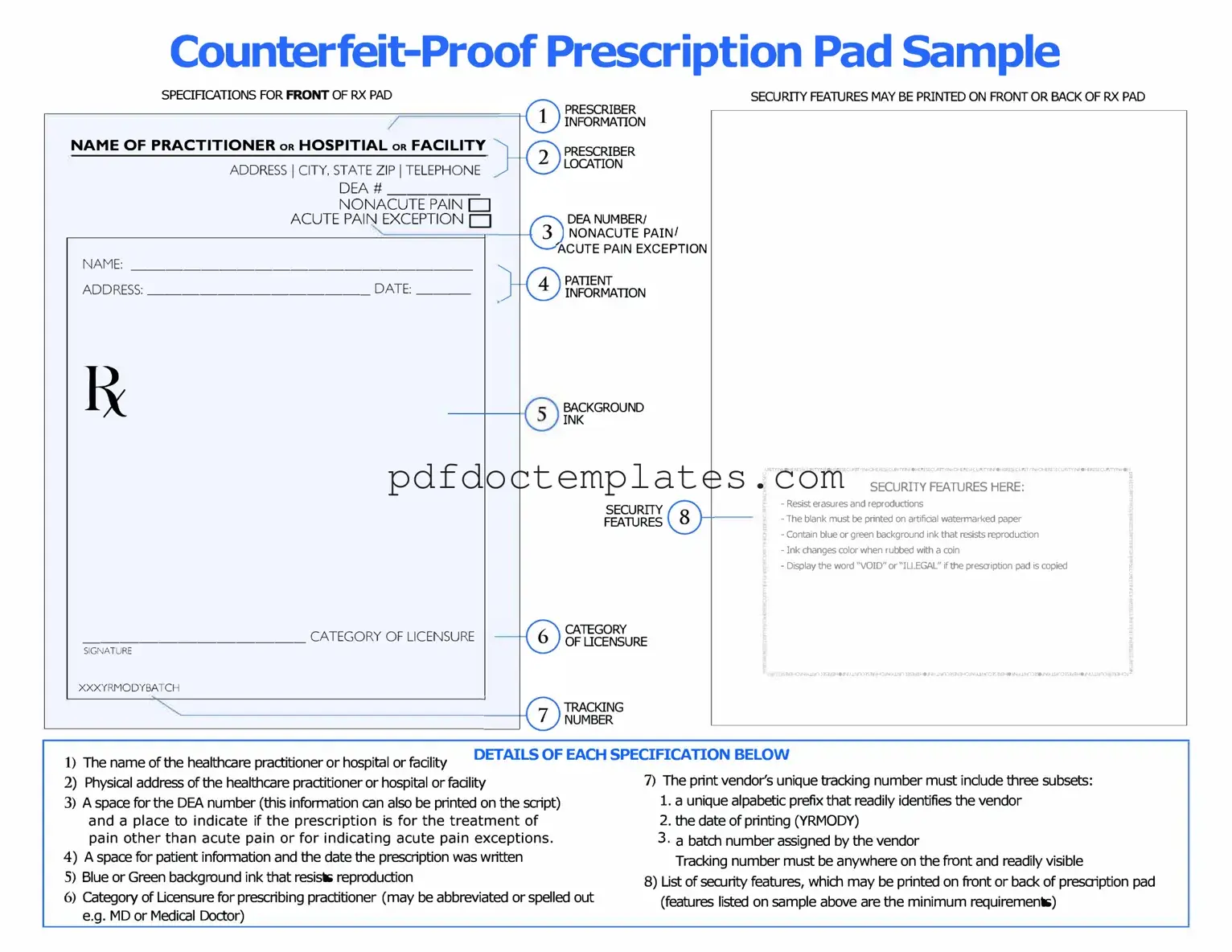 Download Prescription Pad Template