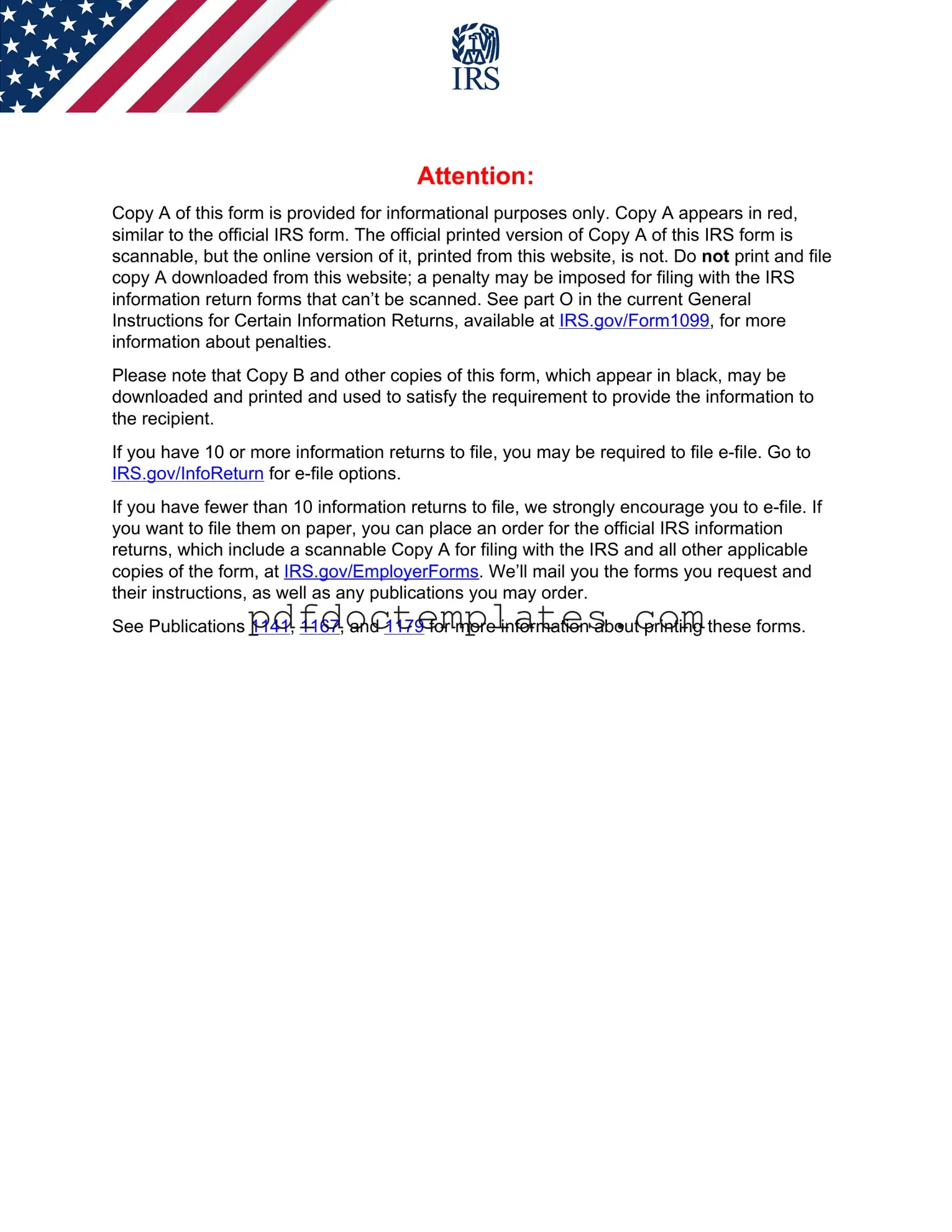 Download IRS 1099-MISC Template