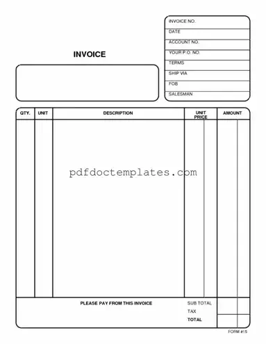 Download Free And Invoice Pdf Template
