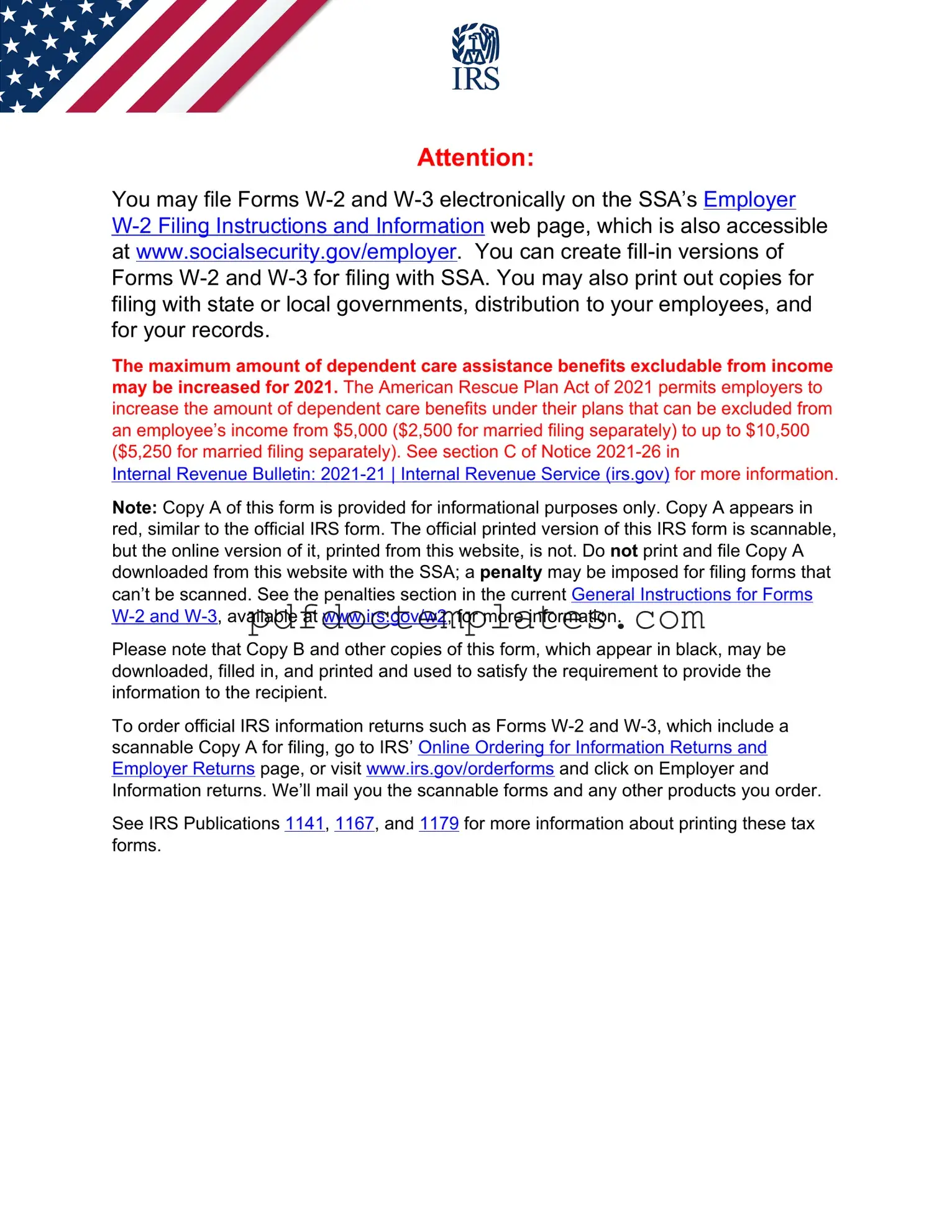 Download IRS W-2 Template